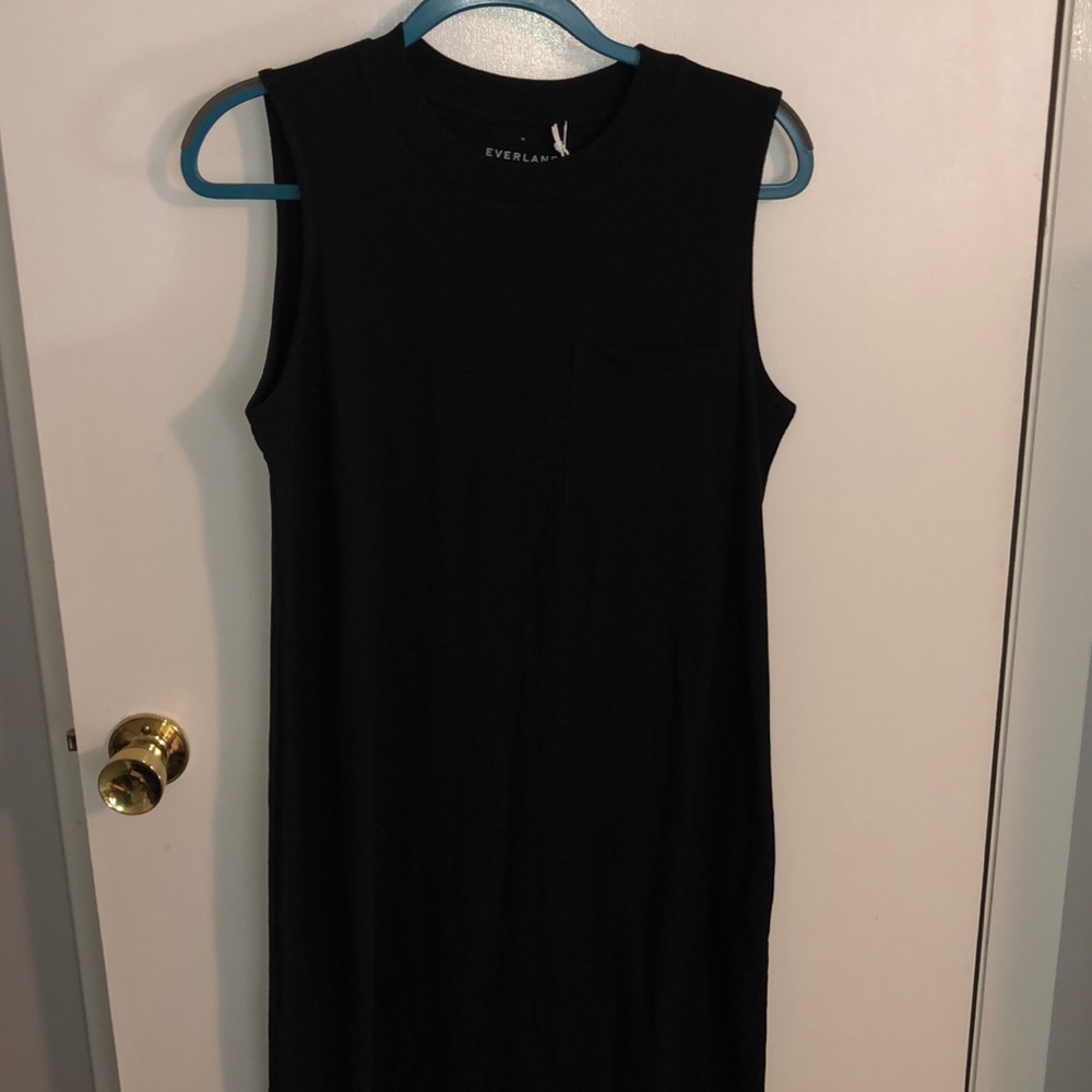 Black Everlans long weekend tank dress
